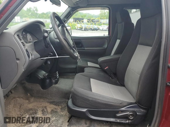 2008 Ford Ranger XL with VIN 1FTYR15EX8PA36039, listed as a Copart auction lot 84203134 with 204,649 mi miles and Salvage title. Bid and sale history available at DreamBid. Image 7.