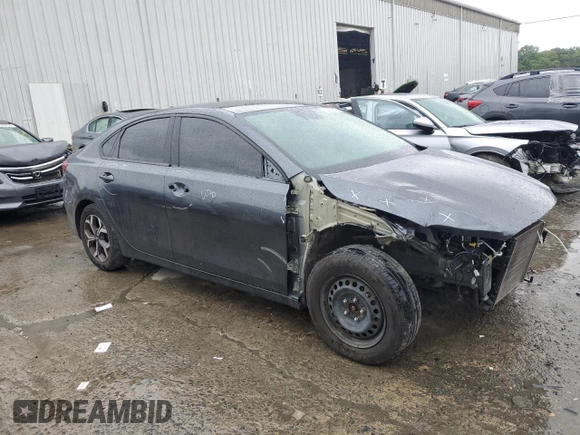 2019 Kia Forte LXS with VIN 3KPF24AD7KE032323, listed as a Copart auction lot 57260375 with 78,644 mi miles and Salvage title. Bid and sale history available at DreamBid. Image 4.