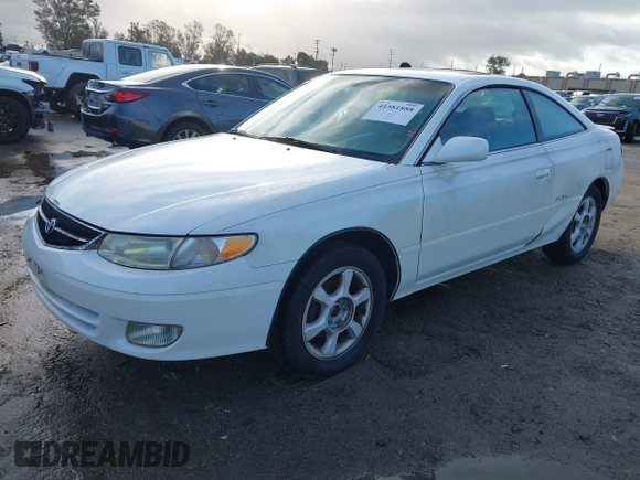 1999 Toyota Solara SE with VIN 2T1CF22P4XC169312, listed as a IAAI auction lot 41581888 with 99,791 mi miles and . Bid and sale history available at carsss.com. Image 17.