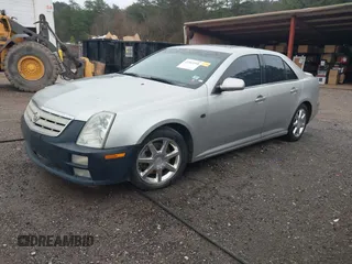 2005 Cadillac STS with VIN 1G6DW677350165850, listed as a IAAI auction lot 41563558 with 175,344 mi miles and . Bid and sale history available at carsss.com. Image 2.