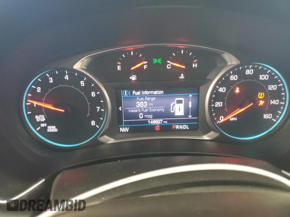 2019 Chevrolet Equinox LT with VIN 2GNAXKEV9K6128433, listed as a Copart auction lot 51082165 with 148,627 mi miles and Salvage Title. Bid and sale history available at carsss.com. Image 9.