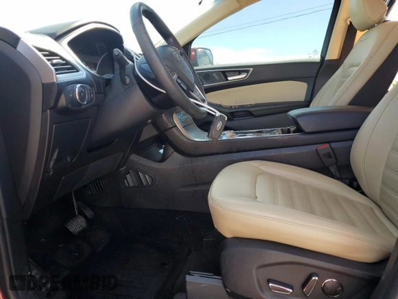 2019 Ford Edge SEL with VIN 2FMPK3J91KBC43725, listed as a Copart auction lot 56749525 with 62,858 mi miles and Salvage title. Bid and sale history available at DreamBid. Image 7.