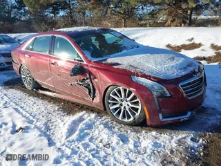 2017 Cadillac CT6 Luxury AWD with VIN 1G6KD5RS2HU139455, listed as a IAAI auction lot 41322641 with 86,023 mi miles. Bid and sale history available at carsss.com. Image 1.