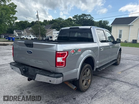 2020 Ford F-150 XL with VIN 1FTEW1E54LFA45250, listed as a Copart auction lot 61995715 with 70,815 mi miles and Clean title. Bid and sale history available at DreamBid. Image 4.