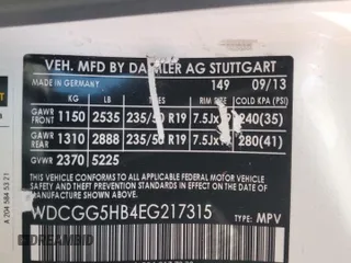 2014 Mercedes-Benz GLK 350 with VIN WDCGG5HB4EG217315, listed as a Copart auction lot 74228514 with 103,365 mi miles and Salvage Title. Bid and sale history available at DreamBid. Image 13.