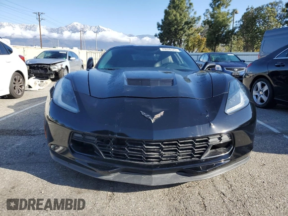 2017 Chevrolet Corvette 1LT with VIN 1G1YB2D7XH5104471, listed as a Copart auction lot 49698525 with 82,705 mi miles and Salvage Title. Bid and sale history available at carsss.com. Image 5.