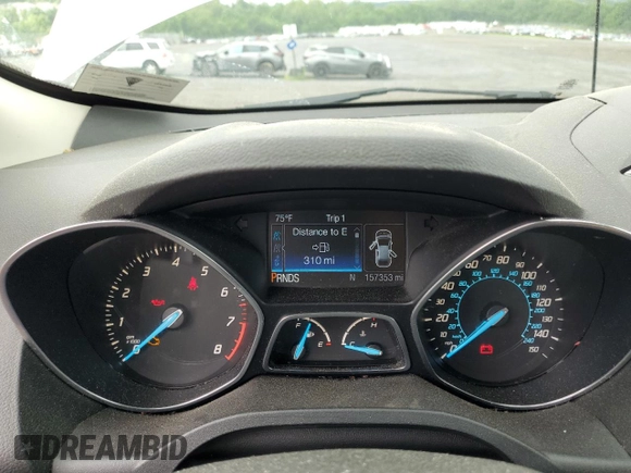2013 Ford Escape SEL with VIN 1FMCU9HX7DUB22002, listed as a Copart auction lot 60121255 with 157,353 mi miles and Salvage title. Bid and sale history available at DreamBid. Image 9.