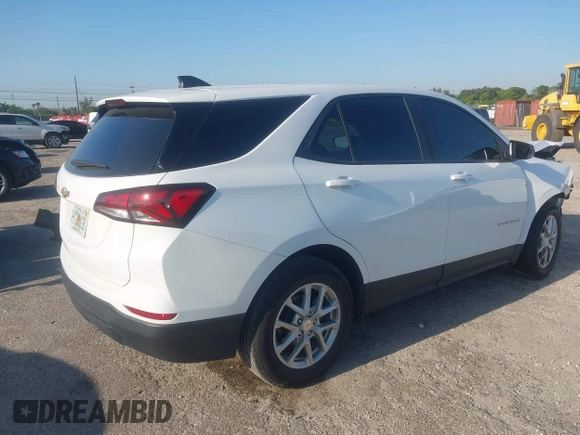 2023 Chevrolet Equinox LS z VIN 3GNAXHEG5PL273072, wystawiony jako IAAI lot #42057747 z przebiegiem 61 676 mil mil oraz . Historia ofert i sprzedaży dostępna na DreamBid. Obrazek 4.