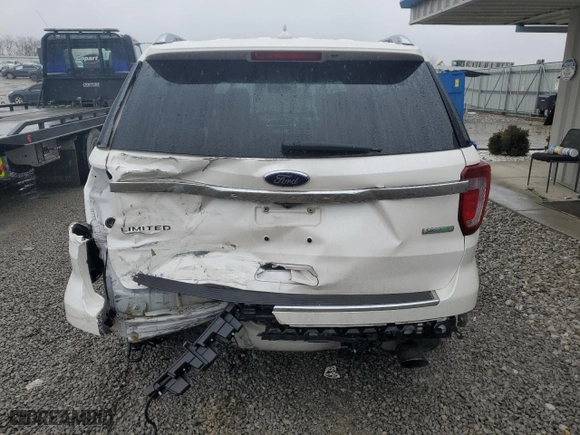2018 Ford Explorer Limited with VIN 1FM5K7FH4JGA02019, listed as a Copart auction lot 44751085 with 50,534 mi miles and Salvage Title. Bid and sale history available at carsss.com. Image 6.