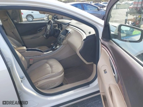 2012 Buick LaCrosse Premium 1 with VIN 1G4GD5E35CF182746, listed as a IAAI auction lot 41418466 with NaN miles. Bid and sale history available at carsss.com. Image 5.