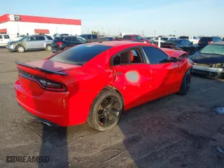 2018 Dodge Charger SXT with VIN 2C3CDXBG1JH313662, listed as a IAAI auction lot 41581465 with 1 mi miles. Bid and sale history available at carsss.com. Image 4.