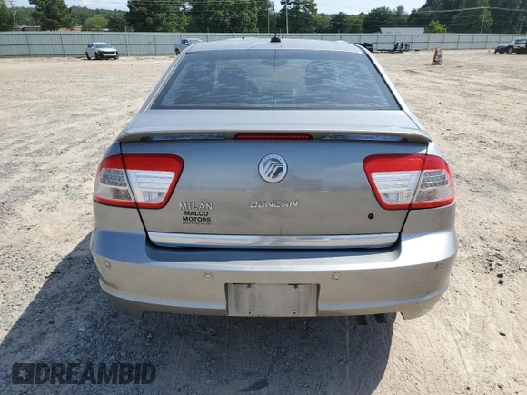 2009 Mercury Milan with VIN 3MEHM07Z89R635197, listed as a Copart auction lot 65537314 with 136,535 mi miles and Salvage Title. Bid and sale history available at DreamBid. Image 6.
