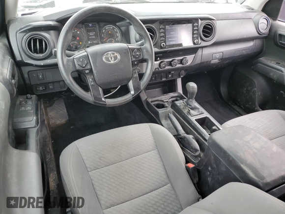 2022 Toyota Tacoma SR с VIN 3TYRX5GN7NT053658, выставлен на аукционе Copart как лот 57514485 с пробегом 29 687 миль миль и Списание • Salvage title. История ставок и продаж доступна на DreamBid. Изображение 8.