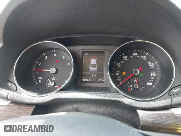 2017 Volkswagen Passat SE with VIN 1VWGT7A32HC061803, listed as a IAAI auction lot 42546429 with 68,093 mi miles and . Bid and sale history available at DreamBid. Image 7.