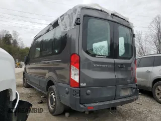 2019 Ford Transit Passenger XL with VIN 1FBAX2CM5KKB18955, listed as a Copart auction lot 48041645 with 65,430 mi miles and Salvage Title. Bid and sale history available at carsss.com. Image 2.