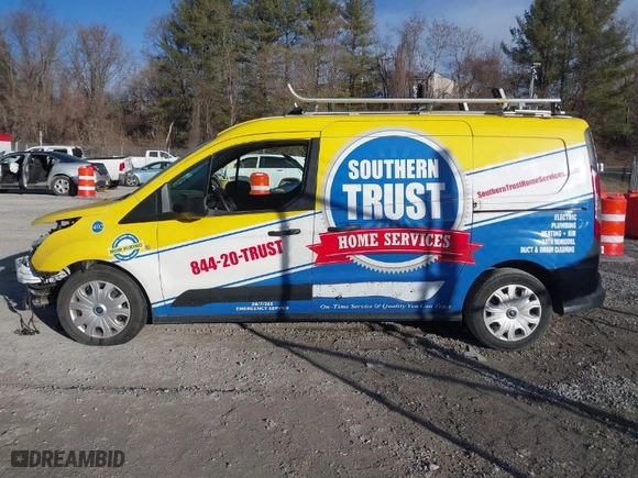 2020 Ford Transit Connect Van XL with VIN NM0LS7E25L1462169, listed as a IAAI auction lot 41448046 with 56,278 mi miles. Bid and sale history available at carsss.com. Image 14.