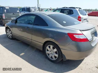 2007 Honda Civic Cpe LX with VIN 2HGFG12627H578430, listed as a IAAI auction lot 41918779 with 207,924 mi miles. Bid and sale history available at carsss.com. Image 3.
