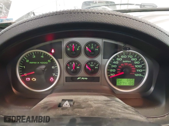 2007 Ford F-150 XLT with VIN 1FTPX14V17FB18118, listed as a IAAI auction lot 42230624 with 127,418 mi miles and . Bid and sale history available at DreamBid. Image 7.
