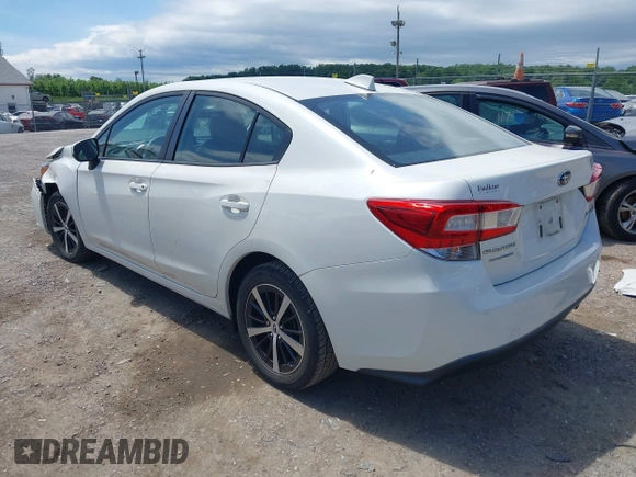 2019 Subaru Impreza Premium z VIN 4S3GKAD60K3617042, wystawiony jako IAAI lot #42296679 z przebiegiem 55 522 mil mil oraz . Historia ofert i sprzedaży dostępna na DreamBid. Obrazek 3.
