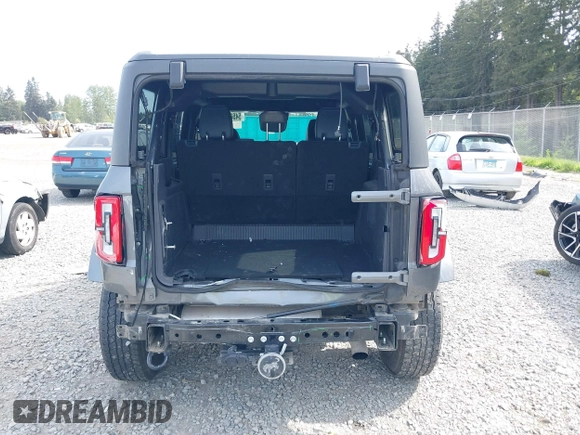 2023 Ford Bronco z VIN 1FMEE5BP5PLA97652, wystawiony jako IAAI lot #42149830 z przebiegiem 19 821 mil mil oraz . Historia ofert i sprzedaży dostępna na DreamBid. Obrazek 6.