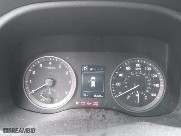 2018 Hyundai Tucson Value with VIN KM8J3CA24JU726897, listed as a IAAI auction lot 41396000 with 55,320 mi miles. Bid and sale history available at carsss.com. Image 7.
