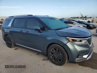2022 Kia Carnival SX with VIN KNDNE5H30N6060562, listed as a Copart auction lot 80062624 with 53,479 mi miles and Non Repairable. Bid and sale history available at carsss.com. Image 4.