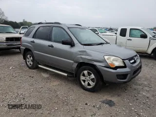 2010 Kia Sportage LX with VIN KNDKG3A42A7701087, listed as a Copart auction lot 52576435 with 143,450 mi miles and Clean Title. Bid and sale history available at carsss.com. Image 4.