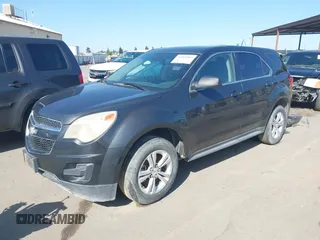 2012 Chevrolet Equinox LS with VIN 2GNALBEK6C1223631, listed as a IAAI auction lot 41981903 with 152,863 mi miles. Bid and sale history available at carsss.com. Image 2.