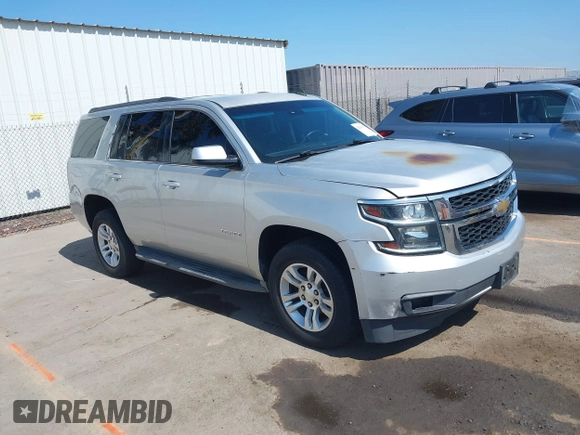 2015 Chevrolet Tahoe LT z VIN 1GNSCBKC2FR145619, wystawiony jako IAAI lot #42630761 z przebiegiem 138 287 mil mil oraz . Historia ofert i sprzedaży dostępna na DreamBid. Obrazek 1.