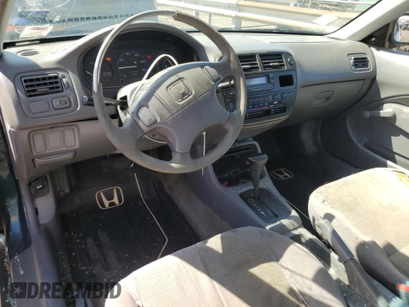 1998 Honda Civic DX with VIN 1HGEJ6224WL042927, listed as a Copart auction lot 68865194 with 117,624 mi miles and Non Repairable. Bid and sale history available at DreamBid. Image 8.