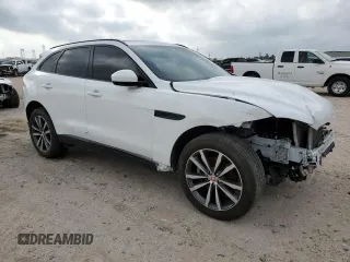 2023 Jaguar F-Pace S with VIN SADCJ2EX4PA706442, listed as a Copart auction lot 55444835 with 31,610 mi miles and Salvage title. Bid and sale history available at DreamBid. Image 4.