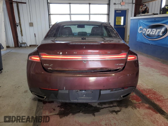 2015 Lincoln MKZ z VIN 3LN6L2J96FR600052, wystawiony jako Copart lot #56194715 z przebiegiem 259 911 mil mil oraz Szkoda całkowita • Salvage title. Historia ofert i sprzedaży dostępna na DreamBid. Obrazek 6.