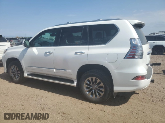 2017 Lexus GX 460 with VIN JTJJM7FX2H5174539, listed as a Copart auction lot 64331305 with 100,851 mi miles and Salvage title. Bid and sale history available at DreamBid. Image 2.