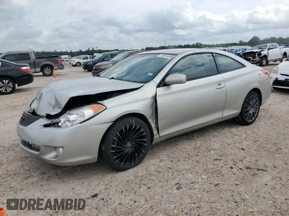 2006 Toyota Solara SE z VIN 4T1CE38P26U752491, wystawiony jako Copart lot #54844985 z przebiegiem 68 956 mil mil oraz Szkoda całkowita • Salvage title. Historia ofert i sprzedaży dostępna na DreamBid. Obrazek 1.