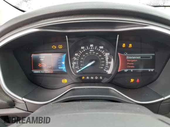2016 Ford Fusion Titanium with VIN 3FA6P0K96GR111251, listed as a Copart auction lot 55064305 with 89,932 mi miles and Clean Title. Bid and sale history available at carsss.com. Image 9.