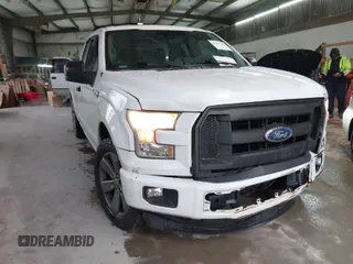 2015 Ford F-150 XL with VIN 1FTEX1C84FKF19753, listed as a IAAI auction lot 41561147 with 170,675 mi miles. Bid and sale history available at carsss.com. Image 1.