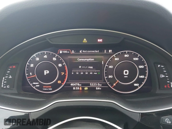 2018 Audi Q7 Prestige with VIN WA1VAAF77JD028847, listed as a IAAI auction lot 42294052 with 46,478 mi miles and . Bid and sale history available at DreamBid. Image 7.