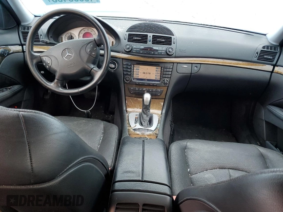2004 Mercedes-Benz E-Class 5.0L with VIN WDBUF70J14A457996, listed as a Copart auction lot 46591504 with 146,769 mi miles and Salvage Title. Bid and sale history available at carsss.com. Image 8.
