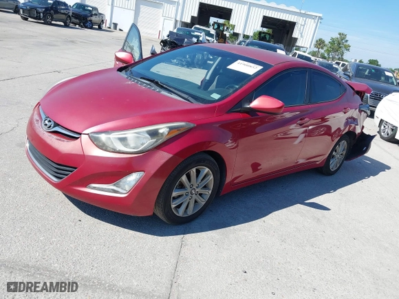 2014 Hyundai Elantra SE with VIN KMHDH4AE4EU174399, listed as a IAAI auction lot 41900852 with 100,660 mi miles. Bid and sale history available at carsss.com. Image 17.