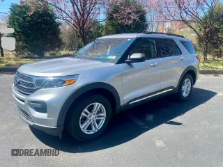 2021 Ford Explorer XLT with VIN 1FMSK8DH1MGB41704, listed as a Copart auction lot 52749455 with 88,524 mi miles and Salvage Title. Bid and sale history available at carsss.com. Image 2.