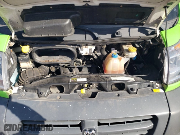 2016 Ram ProMaster Cargo with VIN 3C6TRVAG6GE108384, listed as a Copart auction lot 42991025 with 242,111 mi miles and Clean Title. Bid and sale history available at DreamBid. Image 12.