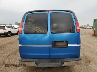 2016 Chevrolet Express Passenger LT with VIN 1GAZGPFG5G1170724, listed as a Copart auction lot 58849765 with Not provided miles and Salvage title. Bid and sale history available at DreamBid. Image 6.