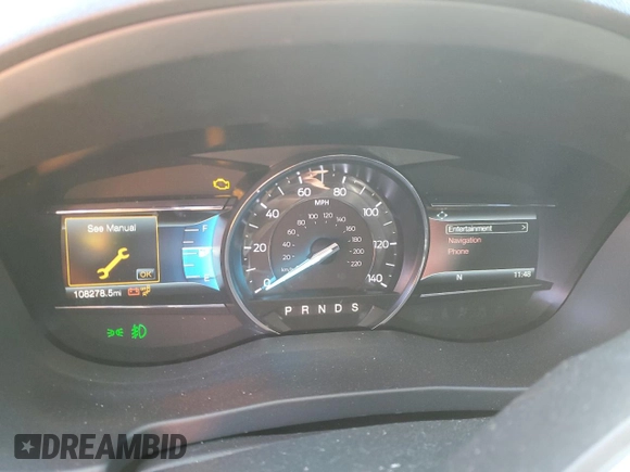 2018 Ford Explorer Limited с VIN 1FM5K8FH1JGC96050, выставлен на аукционе Copart как лот 44152405 с пробегом 108 278 миль миль и Списание • Salvage title. История ставок и продаж доступна на DreamBid. Изображение 9.