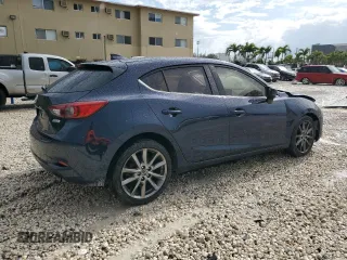 2018 Mazda 3 Touring with VIN 3MZBN1L38JM239636, listed as a Copart auction lot 52290065 with 73,731 mi miles and Salvage Title. Bid and sale history available at carsss.com. Image 3.
