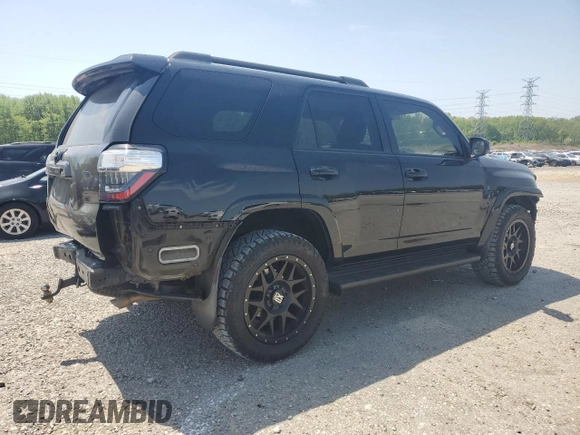2018 Toyota 4Runner SR5 with VIN JTEBU5JR3J5517980, listed as a Copart auction lot 52651355 with 170,335 mi miles and Salvage Title. Bid and sale history available at carsss.com. Image 3.
