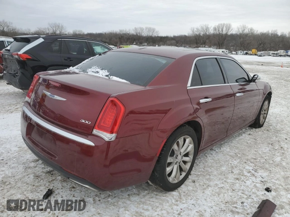 2019 Chrysler 300 Limited with VIN 2C3CCAKG1KH566434, listed as a Copart auction lot 44573815 with 123,552 mi miles and Salvage Title. Bid and sale history available at carsss.com. Image 3.