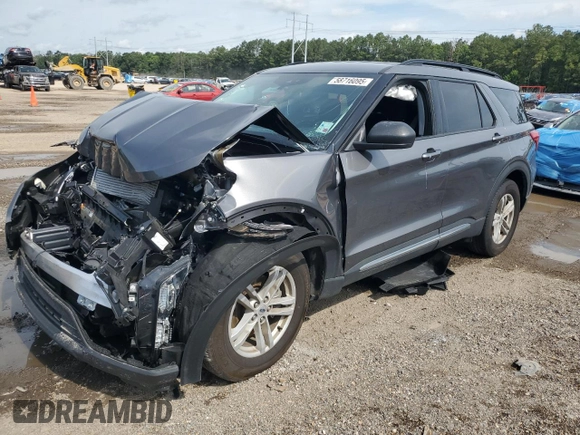2023 Ford Explorer XLT с VIN 1FMSK7DH4PGB62223, выставлен на аукционе Copart как лот 58716095 с пробегом Не указан миль и Списание • Salvage title. История ставок и продаж доступна на DreamBid. Изображение 1.