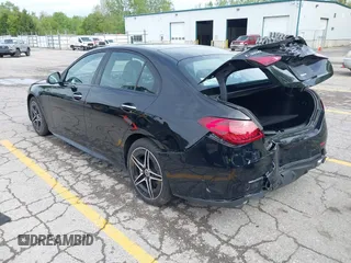 2024 Mercedes-Benz C 300 with VIN W1KAF4HB3RR212857, listed as a IAAI auction lot 42319945 with 5,652 mi miles and . Bid and sale history available at DreamBid. Image 3.