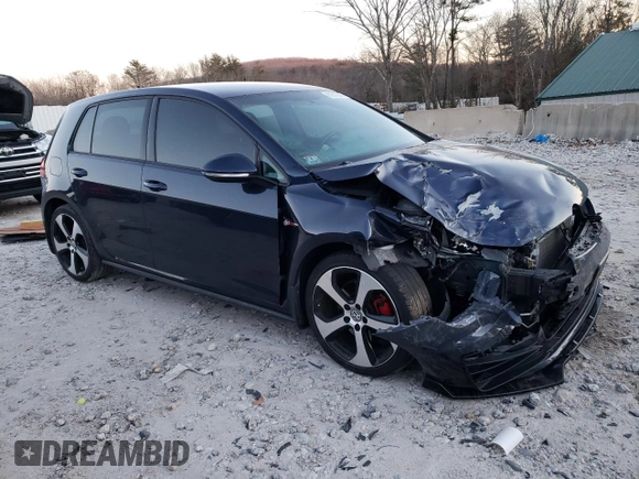 2015 Volkswagen Golf GTI Autobahn with VIN 3VW4T7AUXFM008791, listed as a Copart auction lot 81816343 with 60,690 mi miles. Bid and sale history available at carsss.com. Image 4.