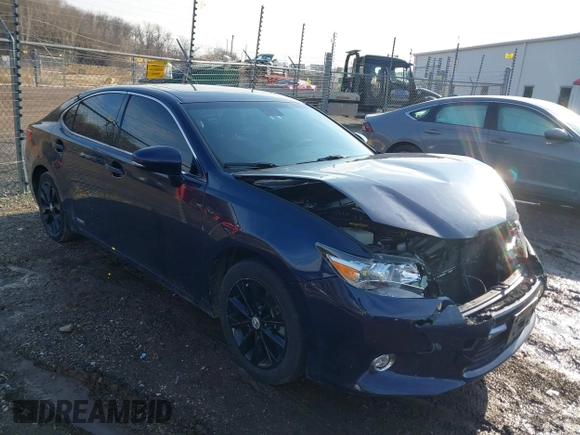 2014 Lexus ES 300h with VIN JTHBW1GG7E2071500, listed as a IAAI auction lot 41676321 with 64,217 mi miles and . Bid and sale history available at DreamBid. Image 1.